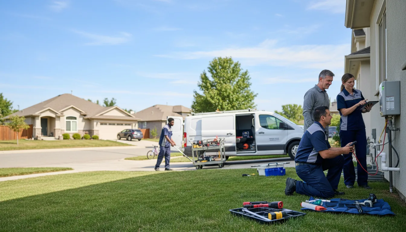 Tankless water heater service in Springer, NM